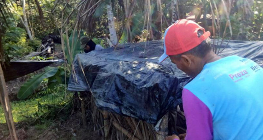 Pak Wawan, petani kelapa yang juga menanam sayuran dipekarangan rumahnya, berhasil memproduksi hampir 1 ton pupuk organik padat setelah mengikuti pelatihan dari Land4lives selama satu tahun terakhir. Beliau menggunakan pupuk tersebut untuk kebunnya dan sebagian hasilnya ia dibagikan ke tetangga yang membutuhkan.